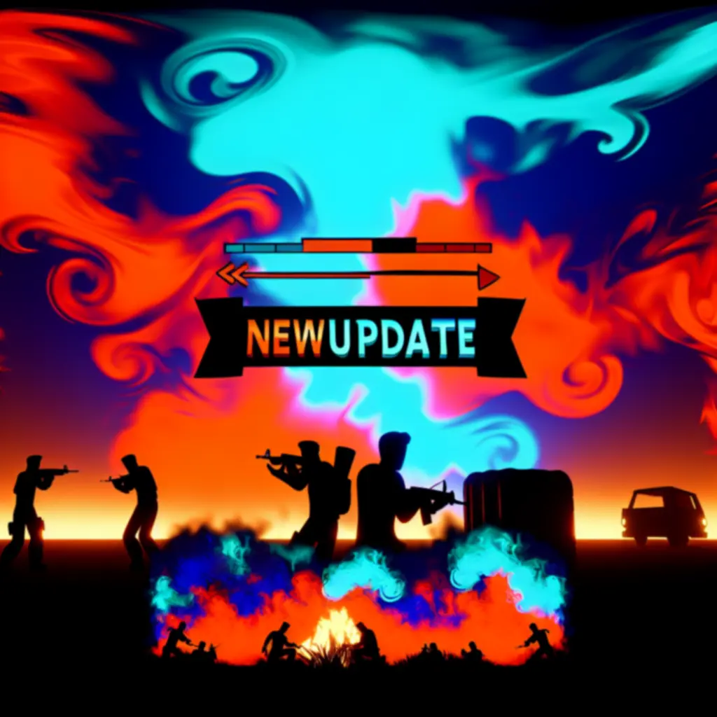 Widok nowej, mrocznej areny i fal przeciwników w aktualizacji Abyssal Eclipse w 20 Minutes Till Dawn