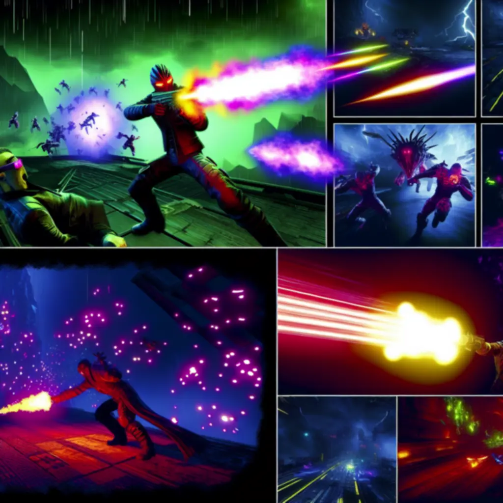 Mroczna kompozycja prezentująca wyróżnione treści społeczności 20 Minutes Till Dawn